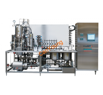 中试UHT蒸汽浸入式超高温杀菌机 Infusion