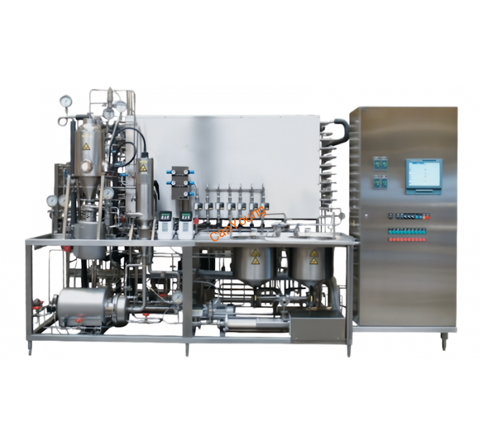 中试UHT蒸汽浸入式超高温杀菌机 Infusion